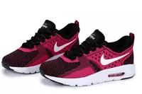 nike air max 87 maille 3eme conception tissu red gilr